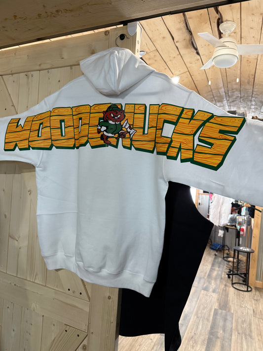 Woodchuck Wood Letter logo