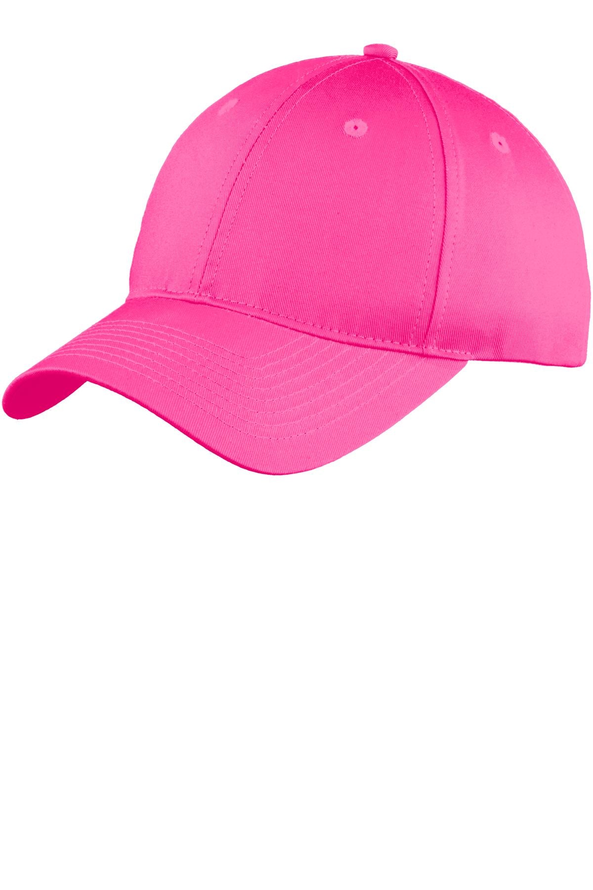 Port & Co ™  Six-Panel Unstructured Twill Cap. C914