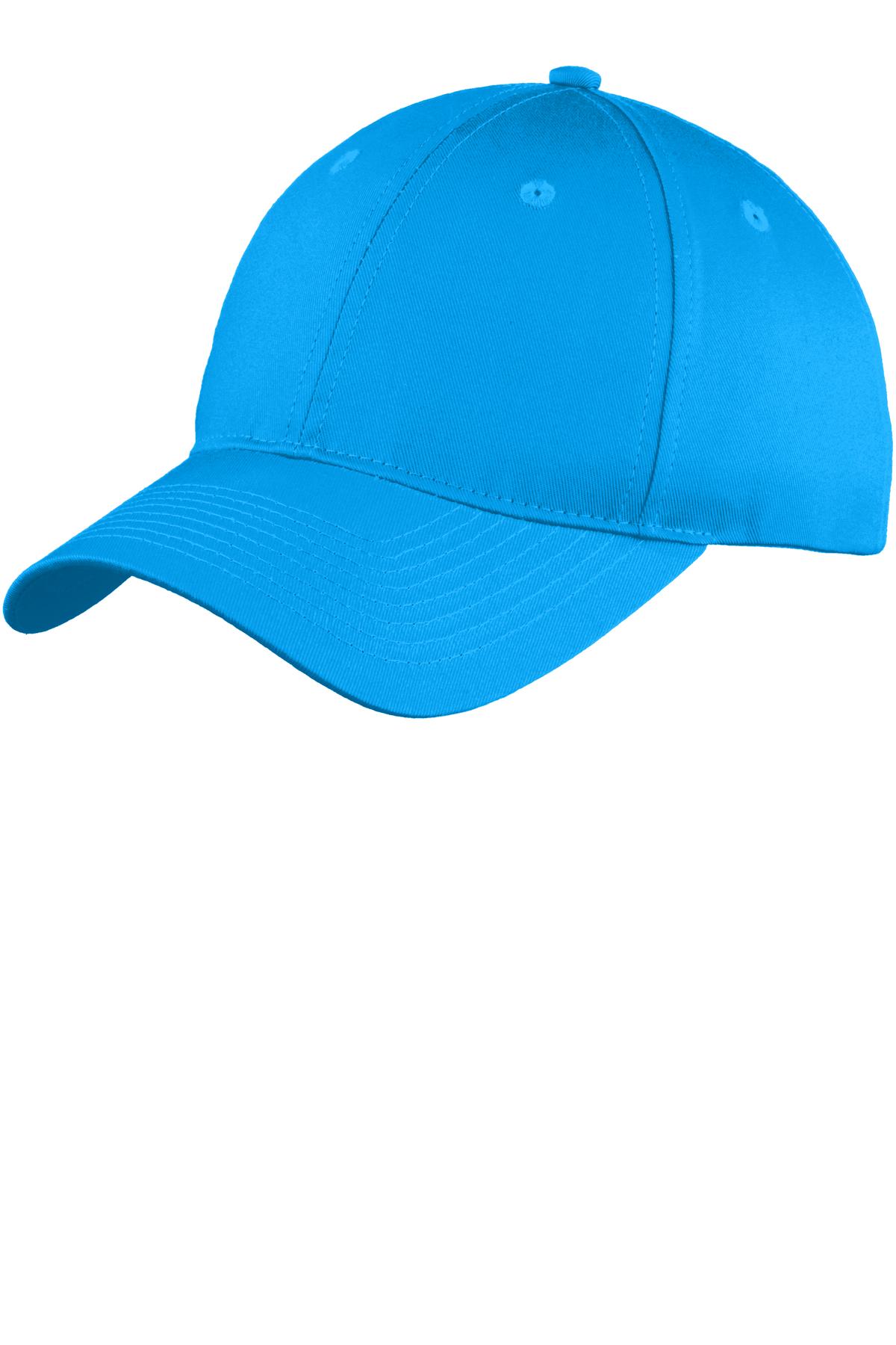 Port & Co ™  Six-Panel Unstructured Twill Cap. C914