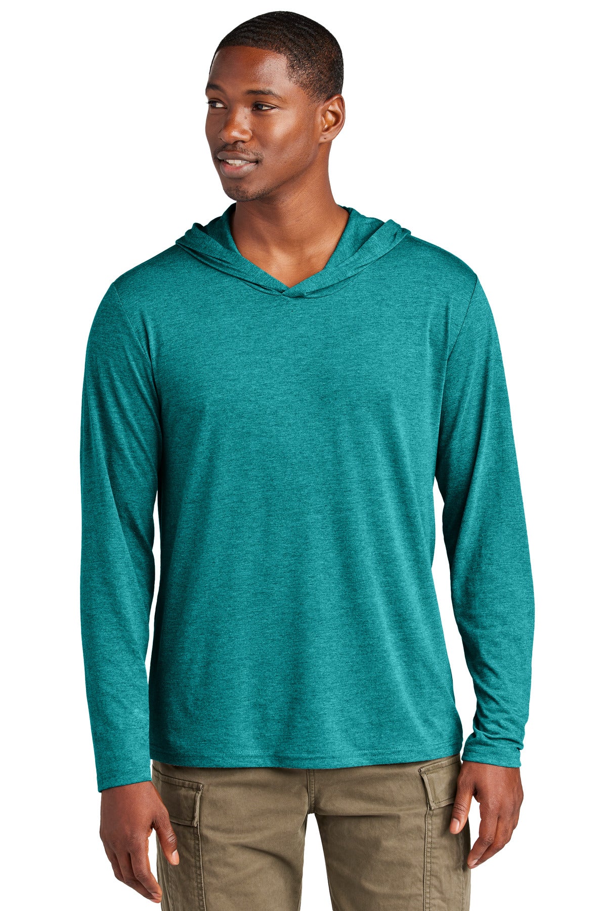 District ®  Perfect Tri ®  Long Sleeve Hoodie. DM139