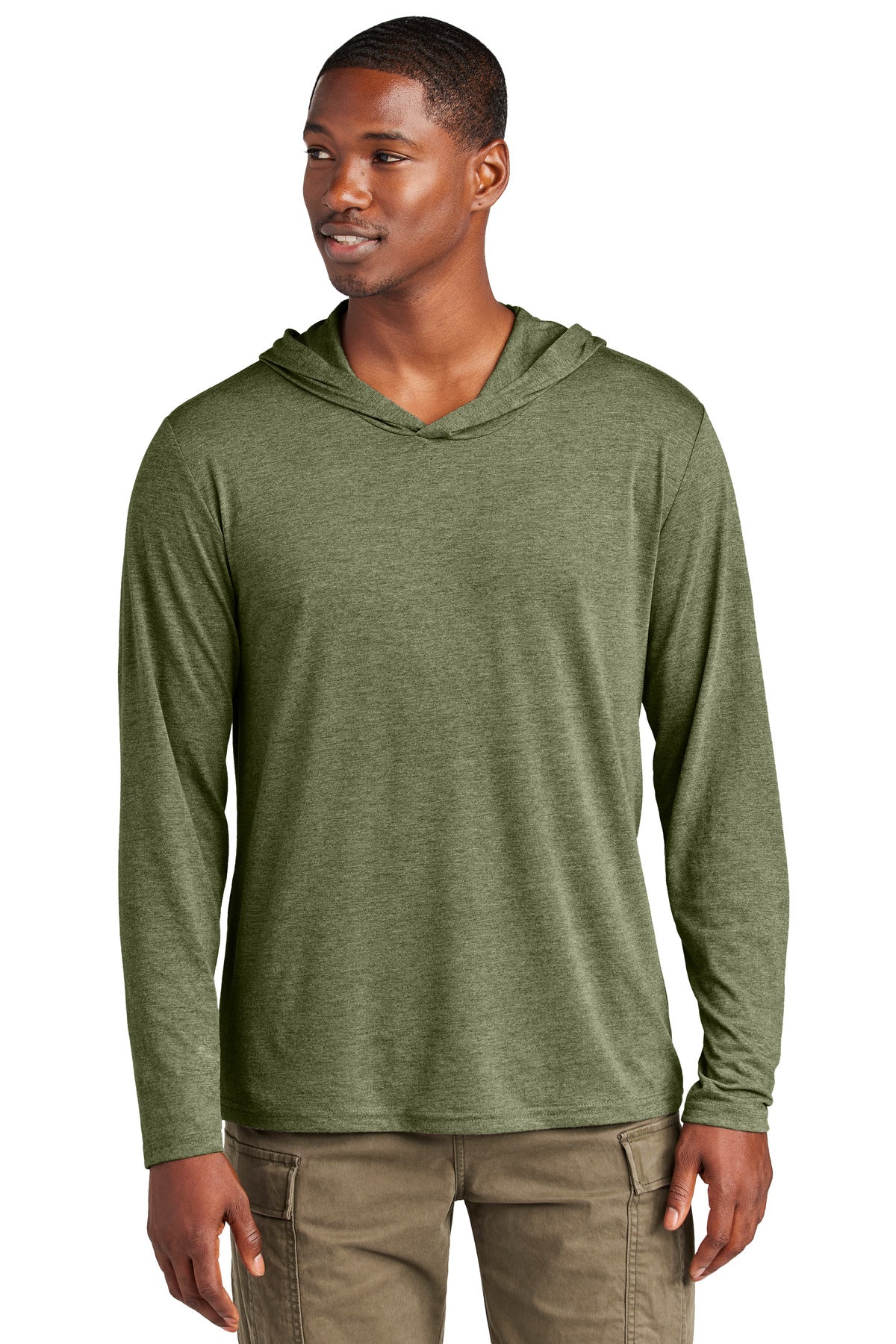 District ®  Perfect Tri ®  Long Sleeve Hoodie. DM139