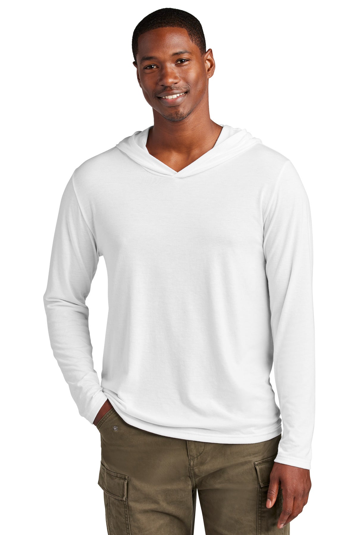 District ®  Perfect Tri ®  Long Sleeve Hoodie. DM139