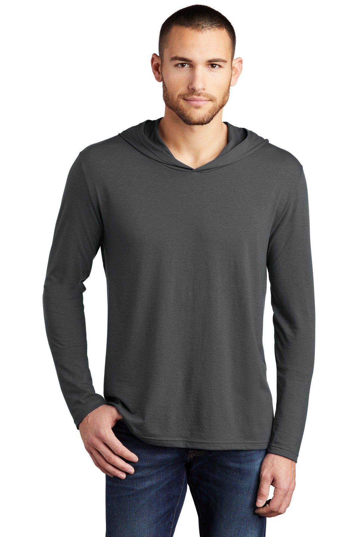 District ®  Perfect Tri ®  Long Sleeve Hoodie. DM139