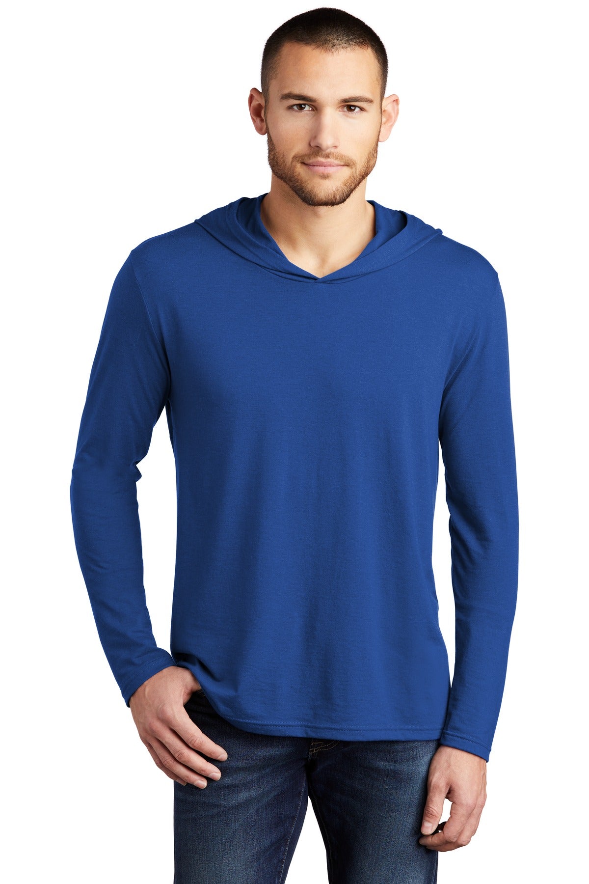 District ®  Perfect Tri ®  Long Sleeve Hoodie. DM139