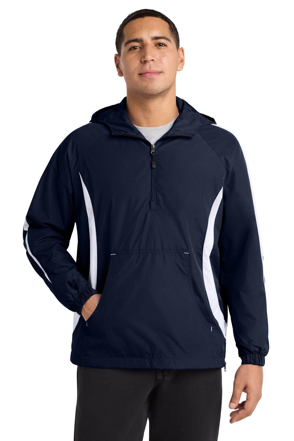 Sport-Tek ®  Colorblock Raglan Anorak. JST63